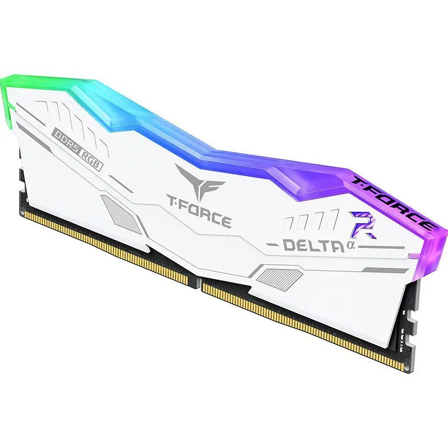 Модуль пам'яті DDR5 TEAM T-Force Delta α RGB 2x16GB 6000 MHz White (FF8D532G6000HC30DC01) [157803] - фото 2
