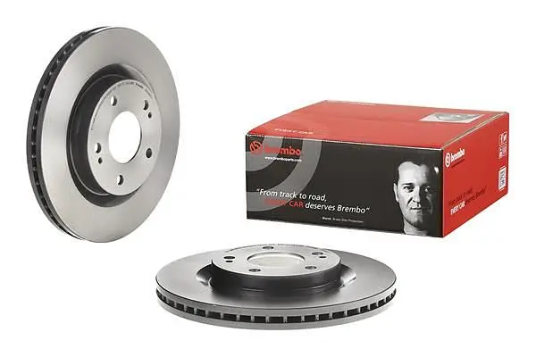 Диск гальмівний вентильований Mitsubishi Grandis 03-11р Brembo (09.C940.11) - фото 3