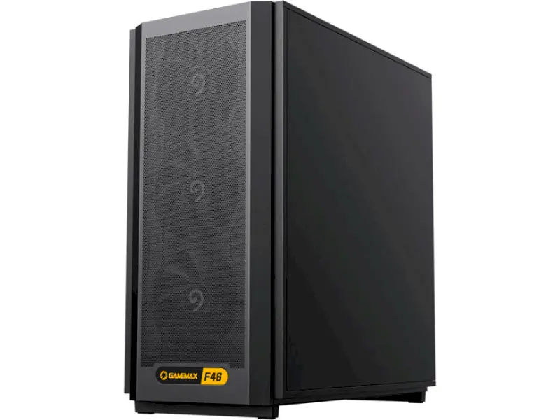Корпус Gamemax F46 Dark Black - фото 2