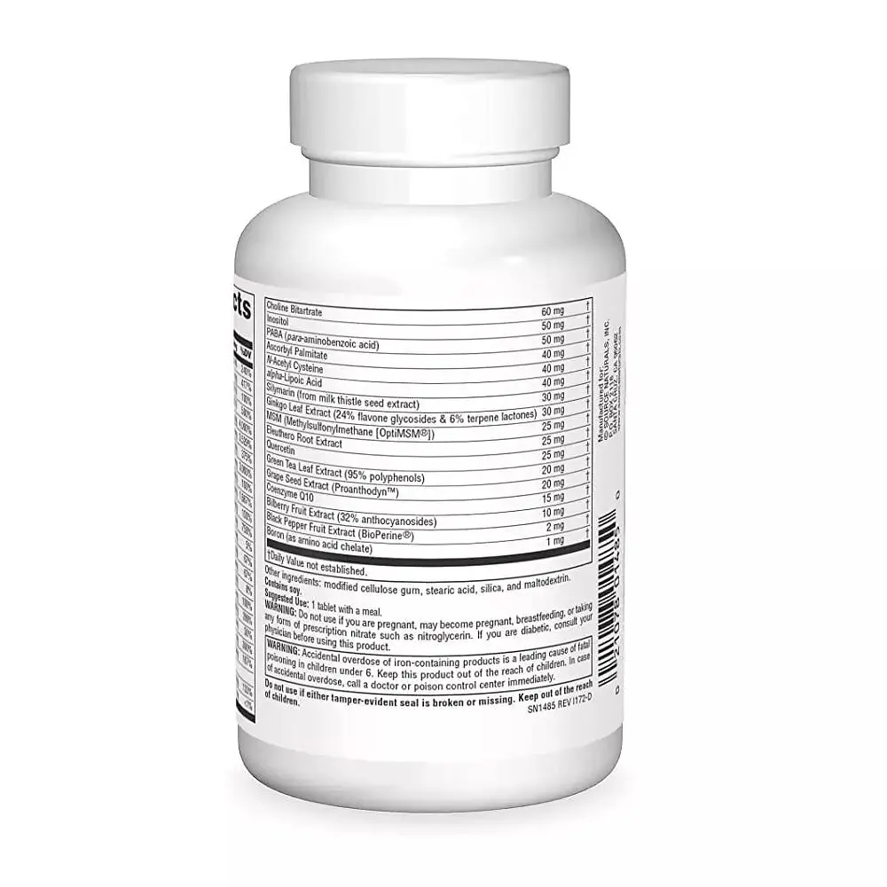 Комплекс вітамінів і мінералів Source Naturals Advanced One Multiple No Iron, 30 таблеток без заліза - фото 2