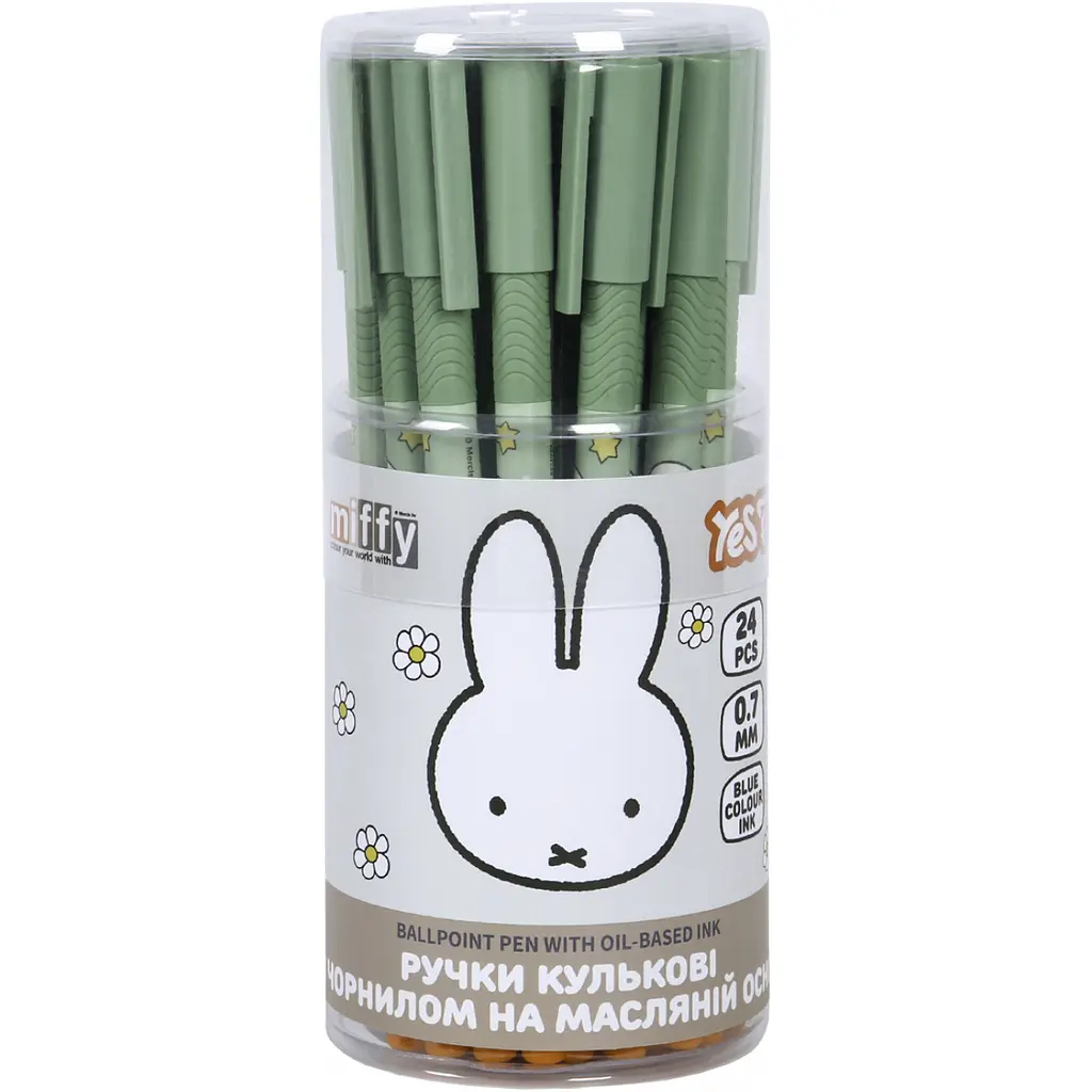 Ручка кулькова Yes Miffy 1 0.7 мм синя (412298) - фото 3