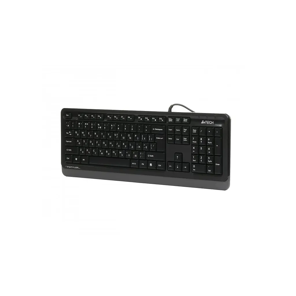 Клавіатура A4Tech FK10 Grey (4711421942959) - фото 3