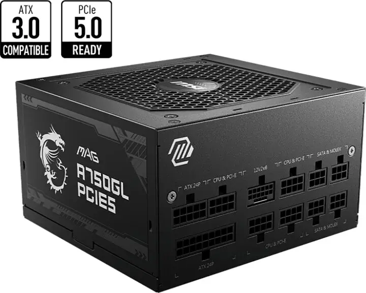 Блок питания MSI MAG A750GL PCIE5 - фото 3