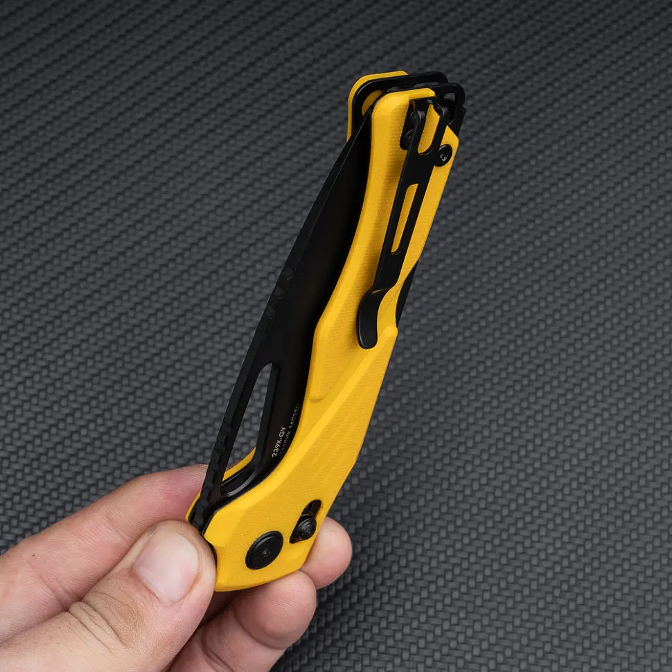 Ніж складаний SRM Mirage 239X-GY, жовтий - фото 9