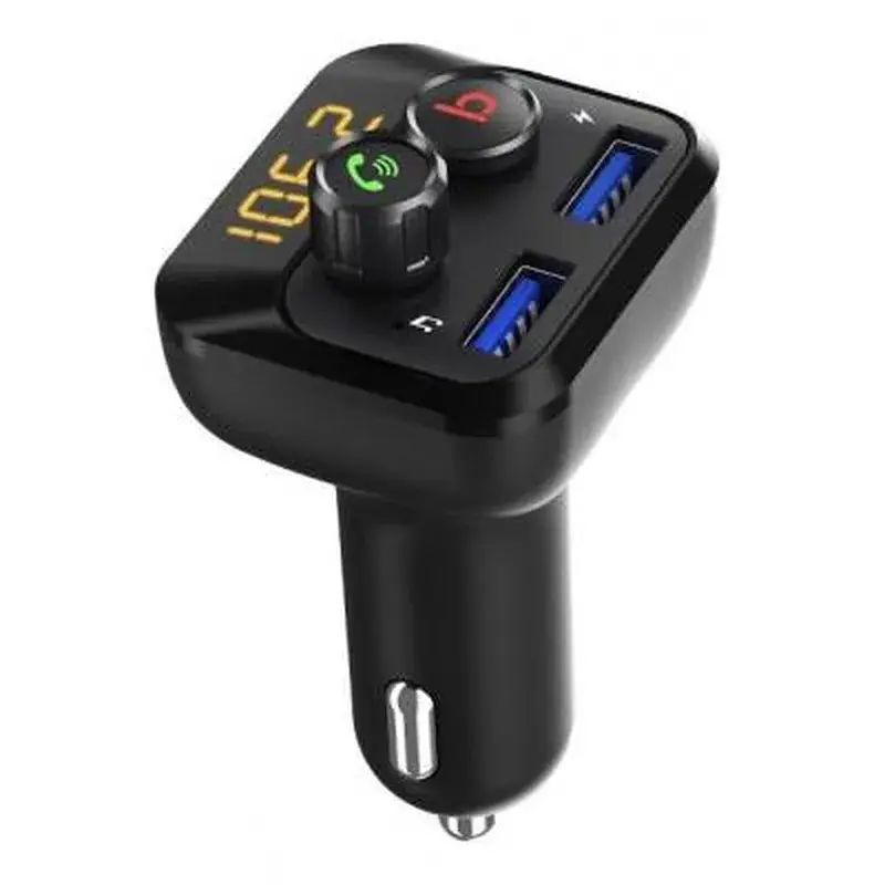 FM модулятор Grand-X 98GRX MegaBass, Bluetooth V5.0 MicroSD, 2USB , MegaBass, han (98GRX) - фото 5