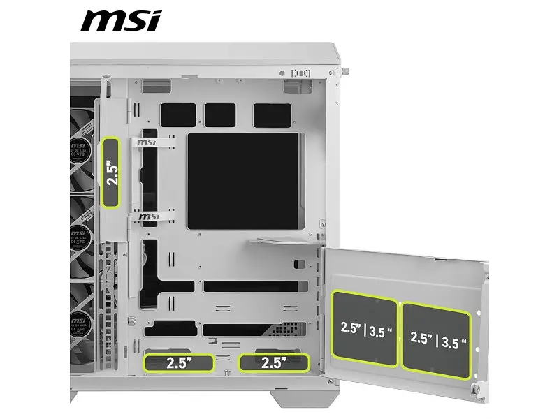 Корпус MSI MAG PANO 100R PZ WHITE - фото 6