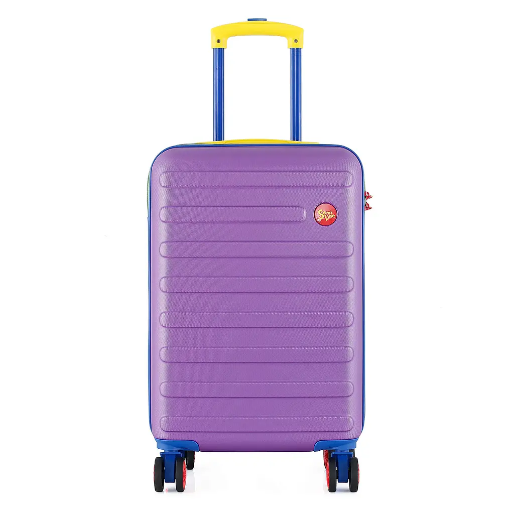 Валіза мала для ручної поклажі Semi Line 20 дюймів (S) дюймів (S) ABS-Plastic Purple (T5845-1) - фото 2