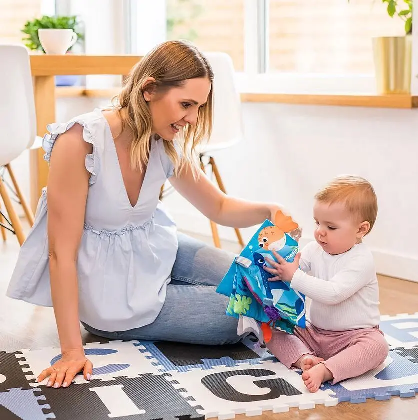 Розвиваюча м'яка книжка BabyOno Go to the OCEAN - фото 7
