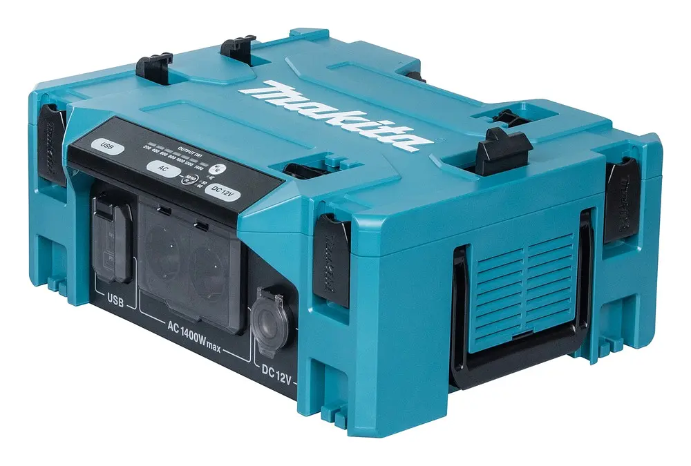 Інвертор живлення з виходом 220 В Makita BAC01 (1400 Вт, USB, Type-C, 12 В, 7.3 кг) - фото 4