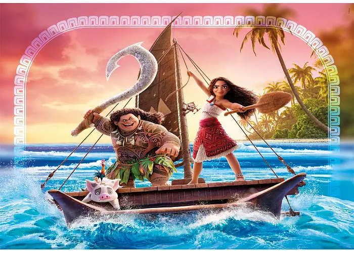 Пазл Clementoni SuperСolor: Ваяна, Disney (SuperСolor - Disney Oceania 2 Puzzle - 104 pcs.), 104 ел. (27237) - фото 2