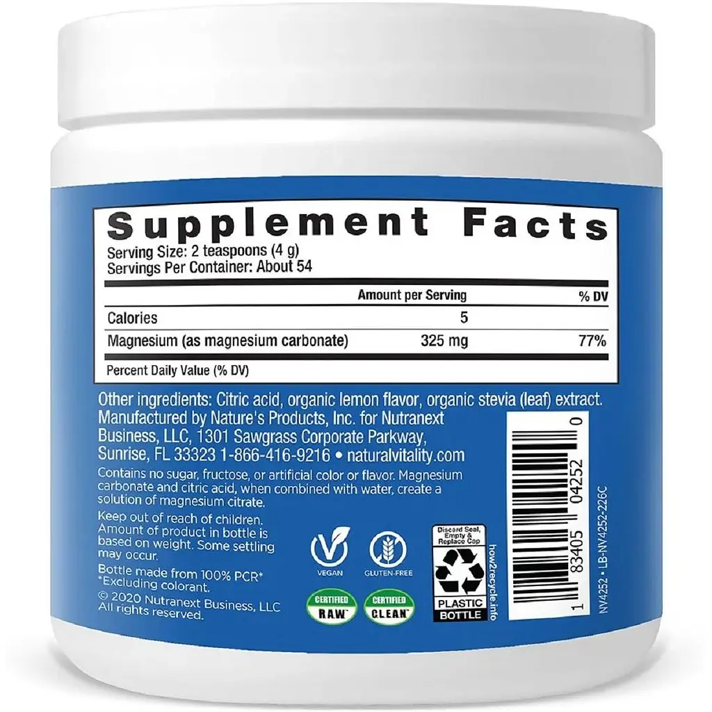 Напій-антистрес Natural Vitality CALM Anti-Stress Drink Mix солодкий лимон 226 г - фото 2
