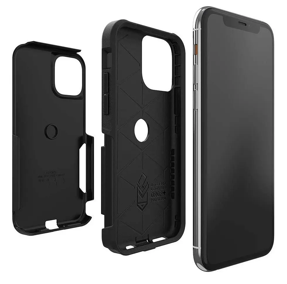 Чохол подвійний протиударний OtterBox Commuter Series 77-62587 для iPhone 11 Pro Max (6.5") Black - фото 9