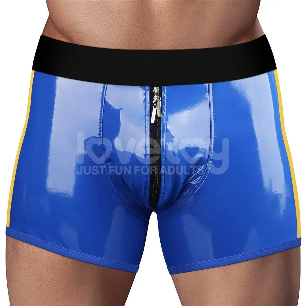 Трусики для страпона Lovetoy Chic Strap-On Shorts, 36-39 (синій) - фото 2