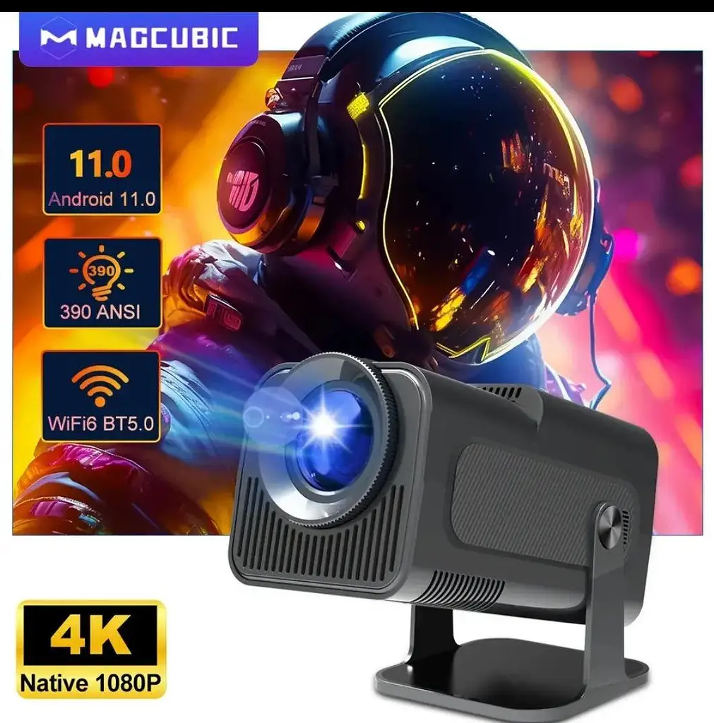 Проектор MagCubic HY320 Pro 4K | WiFi 6 | вбудовані динаміки