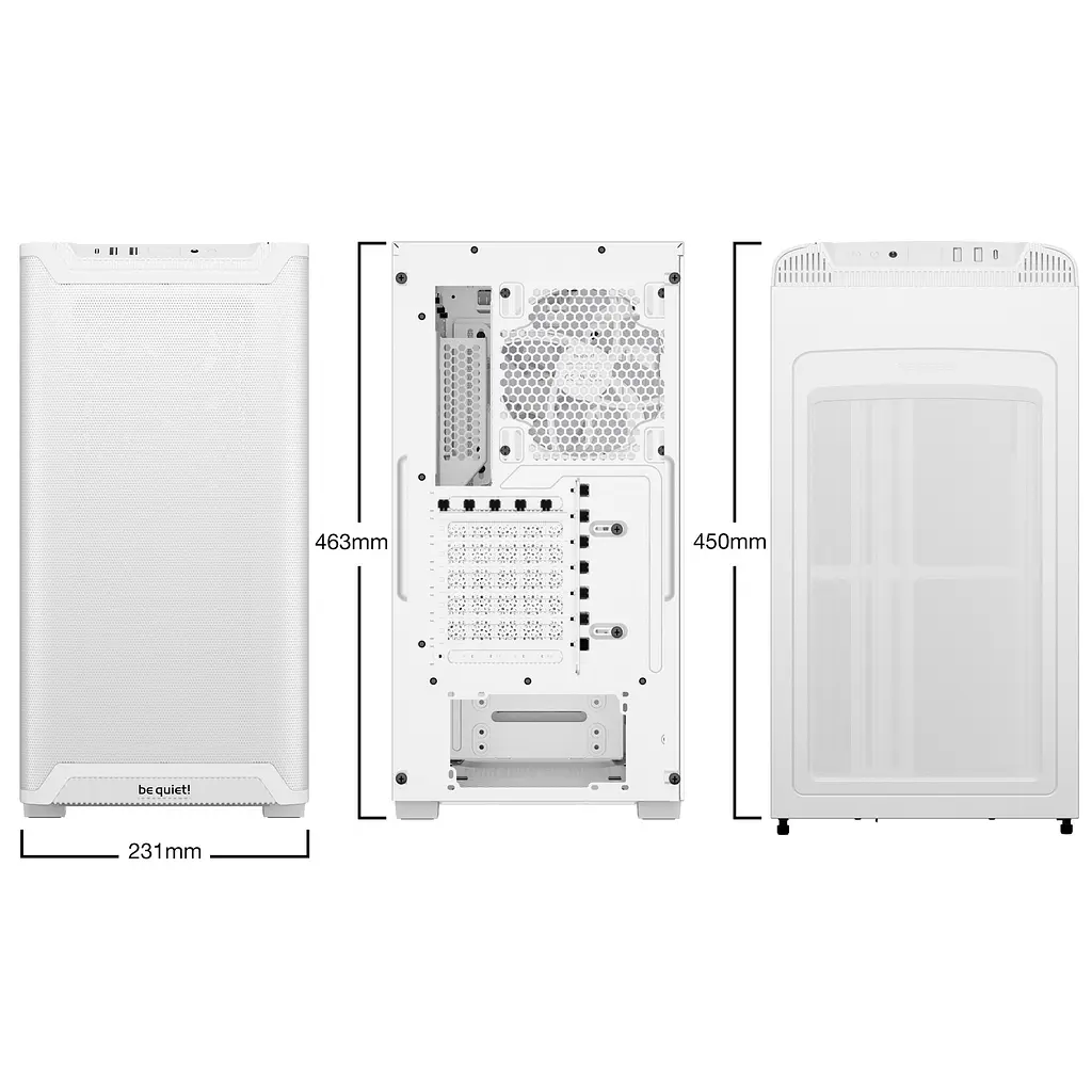 Корпус be quiet! Pure Base 501 LX White (BGW79) - фото 8