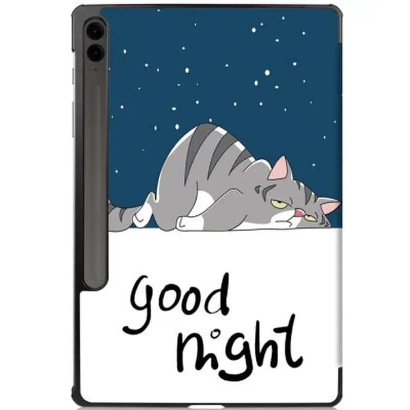 Чохол до планшета BeCover Smart Case Samsung Tab S9 Plus (SM-X810/SM-X816)/S9 FE Plus (SM-X610/SM-X616) 12.4" Good Night (710378) - фото 4