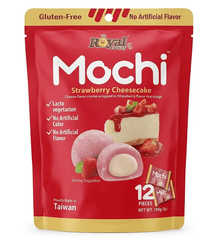 Моті Royal Family Mochi Strawberry Cheese Cake 12шт 180г