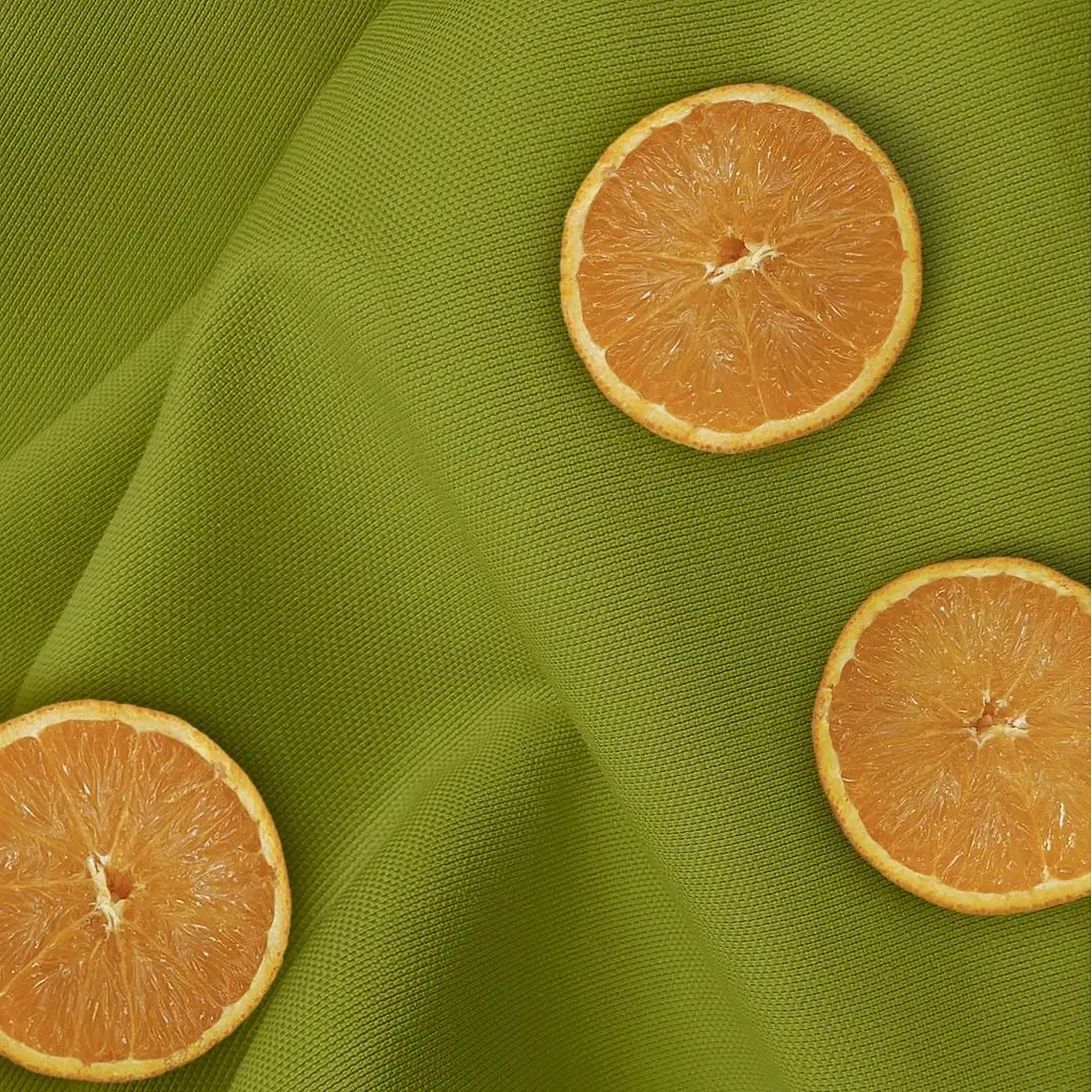 Шторы на кухню и в комнату Cosas Grass 180х250 авокадо 2 шт (Curtains_13Avocado_DUK_180x250) - фото 7