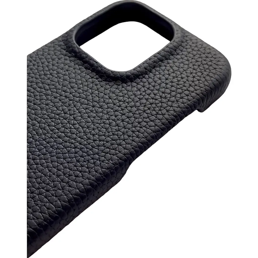 Чохол iLera NAPA Leather Case 1.0 для Apple iPhone 15 Pro Black [iLNPCS1015PrBl] [104094] - фото 4