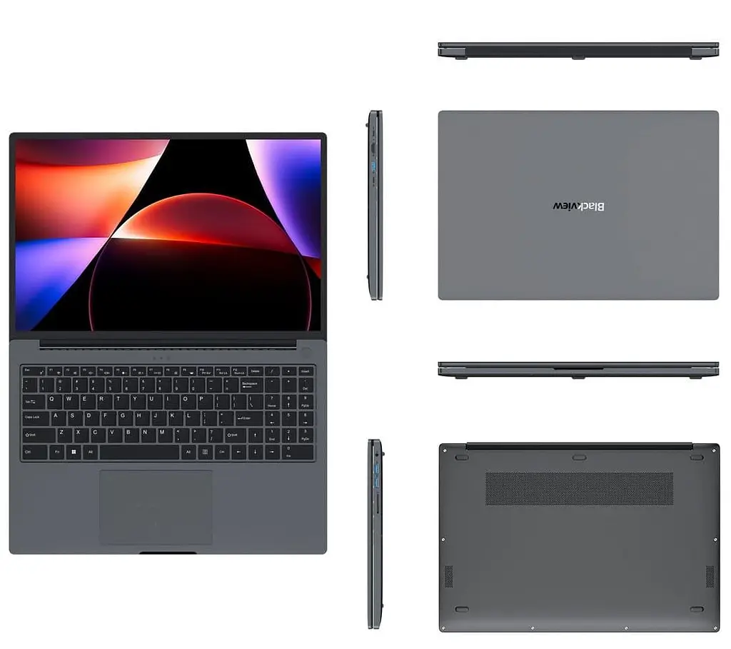 Ноутбук Blackview 16 AceBook 12 FHD IPS 60Hz/Intel i5-12450H/16GB/512SSD/Intel Graphics/DOS/Grey (Acebook_12) - фото 6