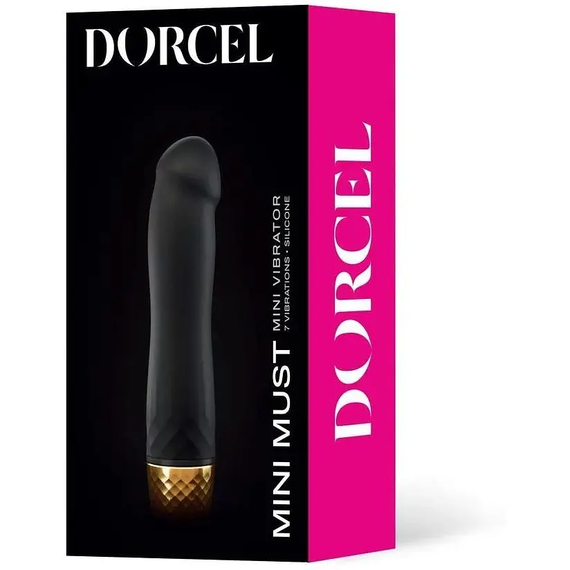 Вибратор Dorcel Mini Must Gold для клитора и точки G перезаряжаемый - фото 3
