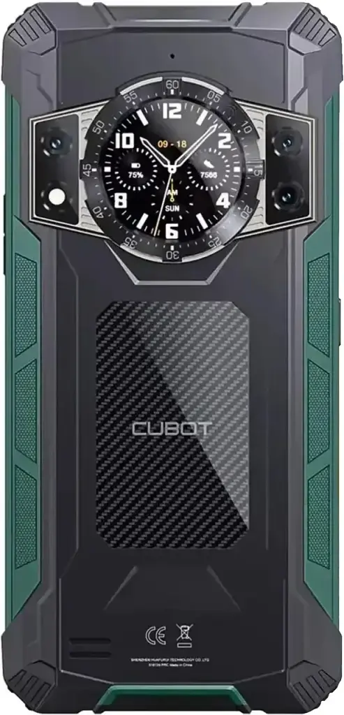 Смартфон Cubot KingKong Ace 2 6/128Gb Black-Green Global version - фото 3