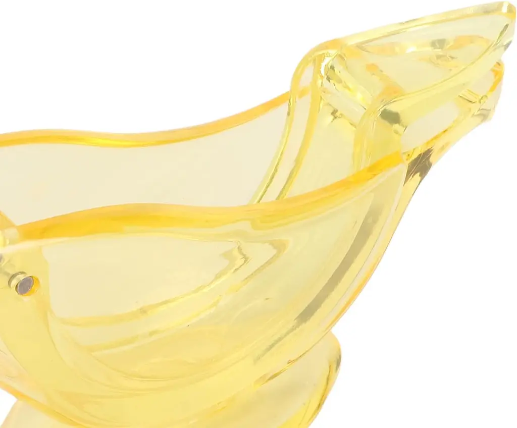 Соковыжималка ручная Birdie Juicer Manual juicer сквизер, пресс для кусочков лимона, лайма, долек цитрусовых, Yellow - фото 5