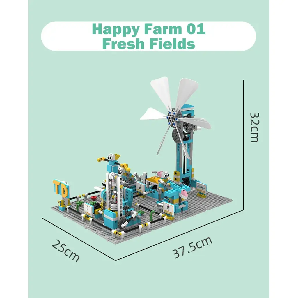 Конструктор Makerzoid Happy Farm Fresh Fields (MKZ-HF-01) - фото 3
