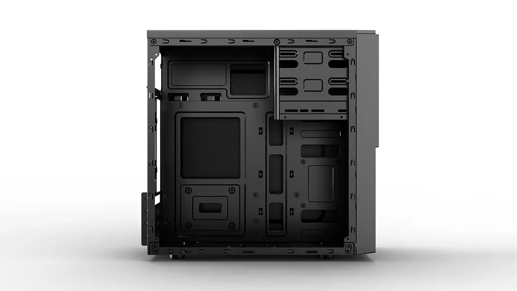 2E Корпус Basis RD860-3U без БП, 1xUSB3.0, 2xUSB2.0, VGA 320мм, mATX, чорний - фото 6