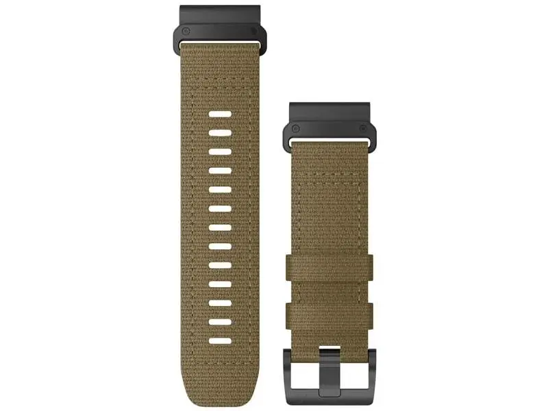 Ремінець Garmin Fenix 7 26mm QuickFit Tactical Cayote Tan Nylon (010-13010-11)