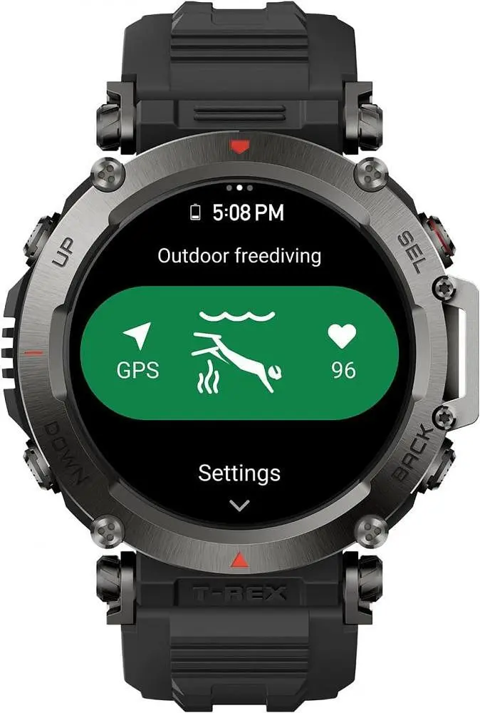 Смарт-часы Amazfit T-Rex Ultra Abyss Black - фото 9