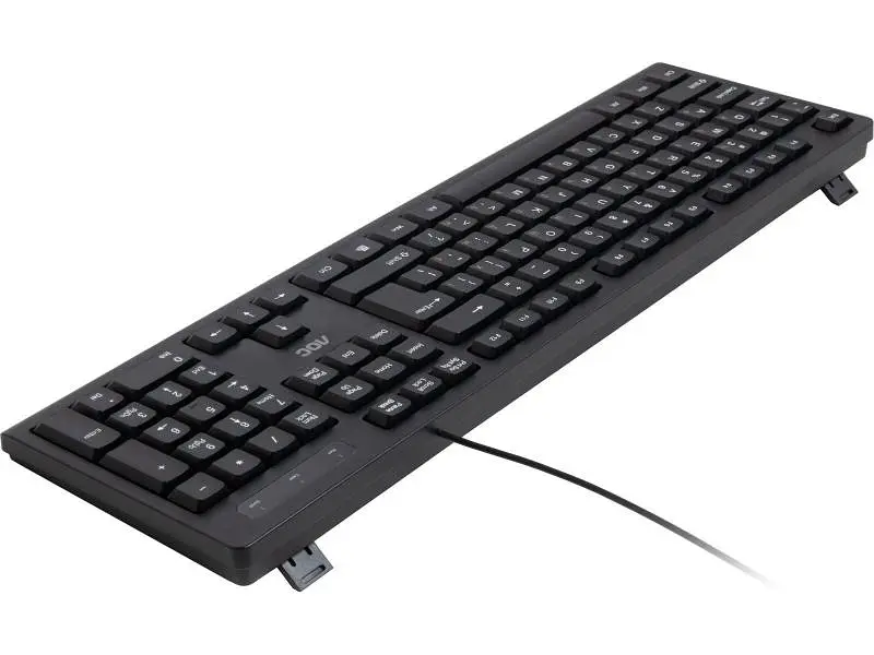 Клавіатура AOC KB100B USB UA Black (KB100B/97) - фото 5