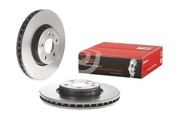 Диск гальмівний вентильований Audi A5, A4 B9, Q5, A6 C8, A7 15-25р Brembo (09.D058.11) - фото 3