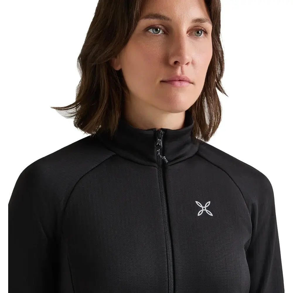 Куртка Montura Fadis Grid Hooded Maglia Woman S Black - фото 7