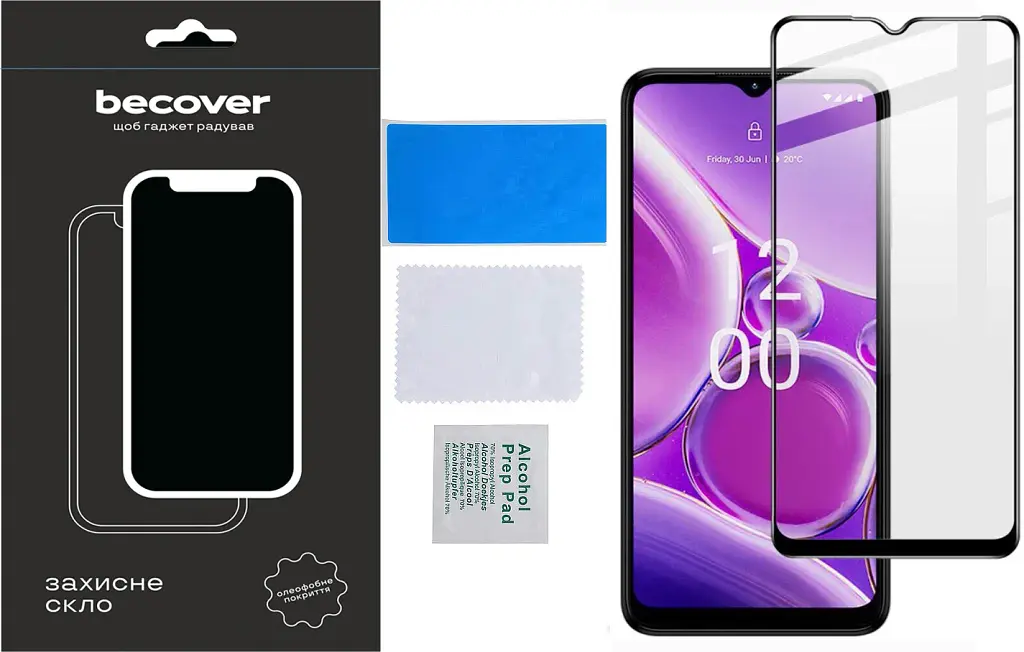 Скло захисне BeCover Nokia G42 5G Black (710729) - фото 3