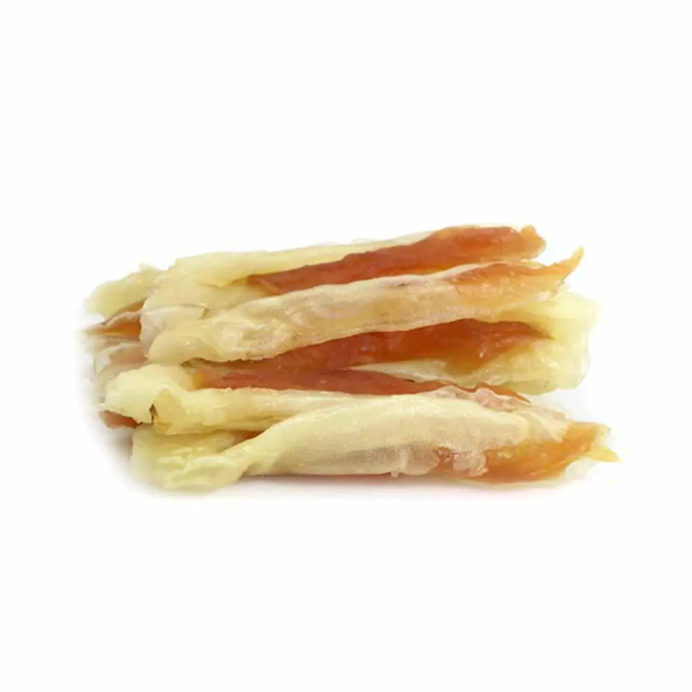 Ласощі для собак Селянські Смаколики кролячі вушка з куркою 7-12 см 500 г