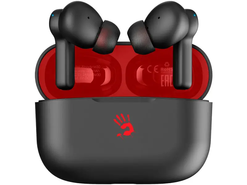 Навушники A4Tech M30 Bloody Black+Red - фото 4