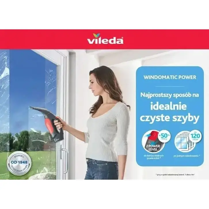 Акумуляторний склоочисник Windomatic Power Vileda - фото 6