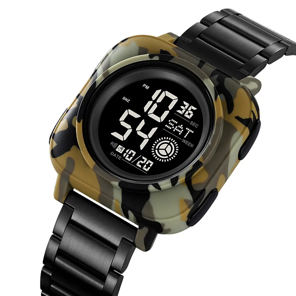 Чоловічий наручний годинник 2131CMGN Camo Green Skmei acs0030247 - фото 3