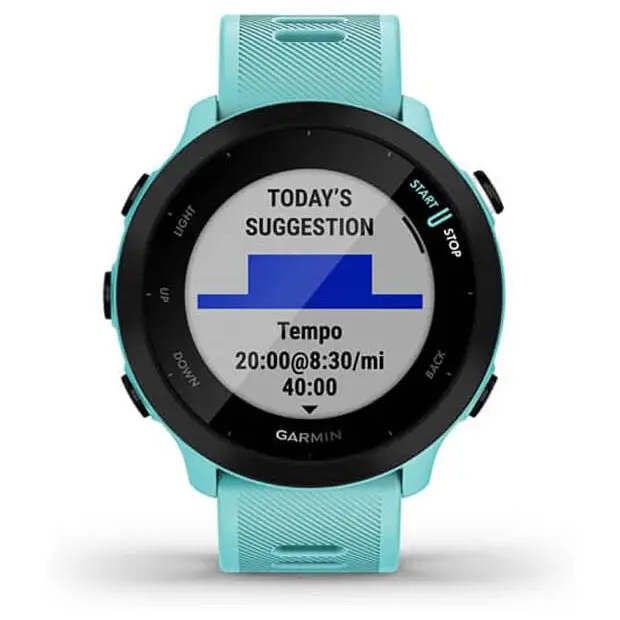 Спортивные часы Garmin Forerunner 55 Aqua (010-02562-12/02) - фото 8