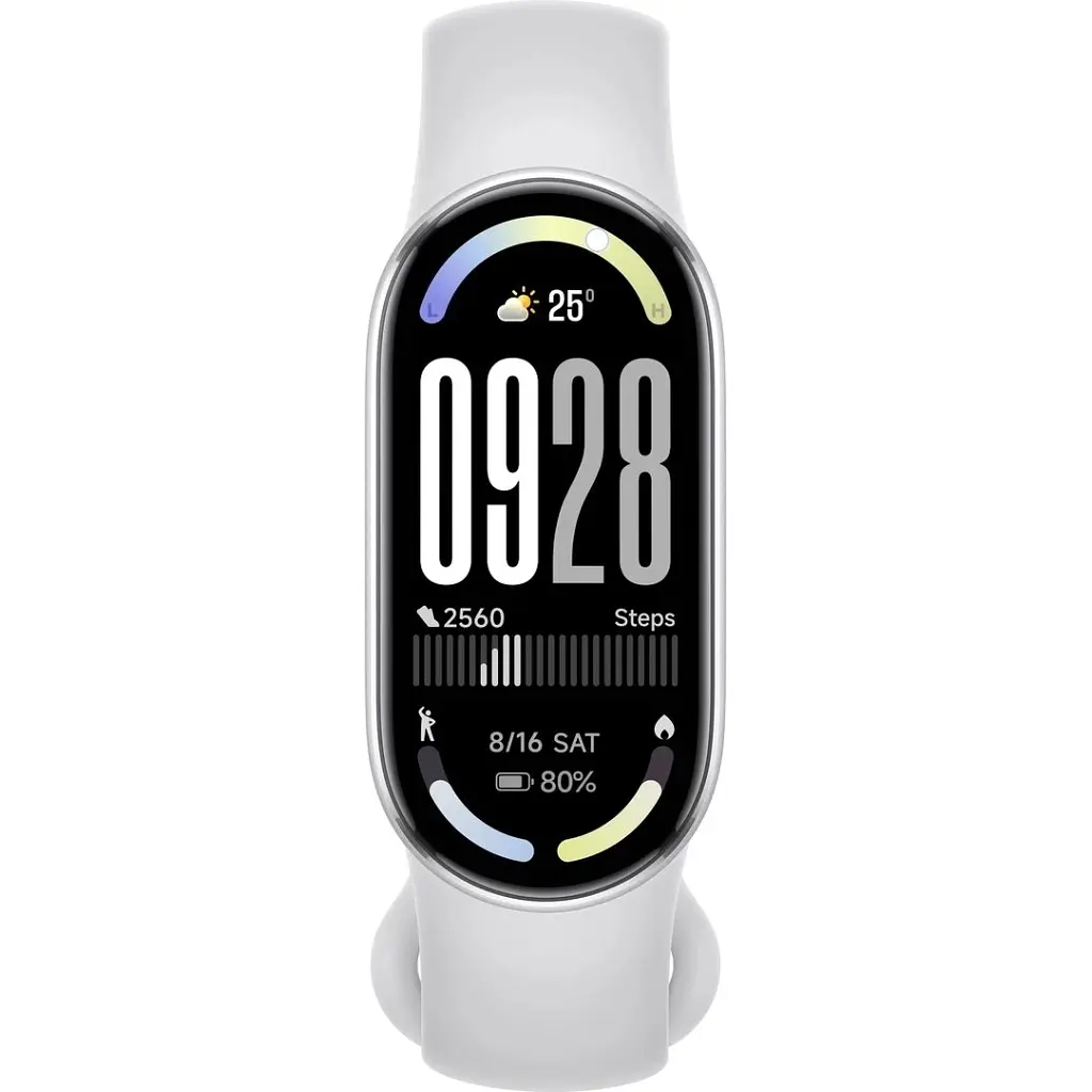 Фітнес браслет Xiaomi Smart Band 10 BHR07PSGL Срібний (1146725) - фото 2