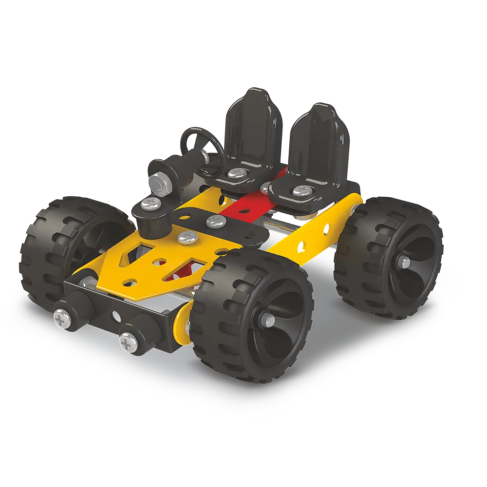 Конструктор Zephyr Mechanix Basic металлический развивающий 90 элементов 6 моделей - фото 2