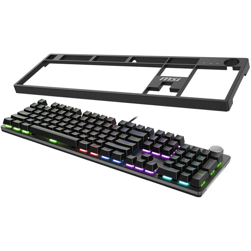 Клавіатура MSI Forge GK320 Black UA [154414] - фото 4