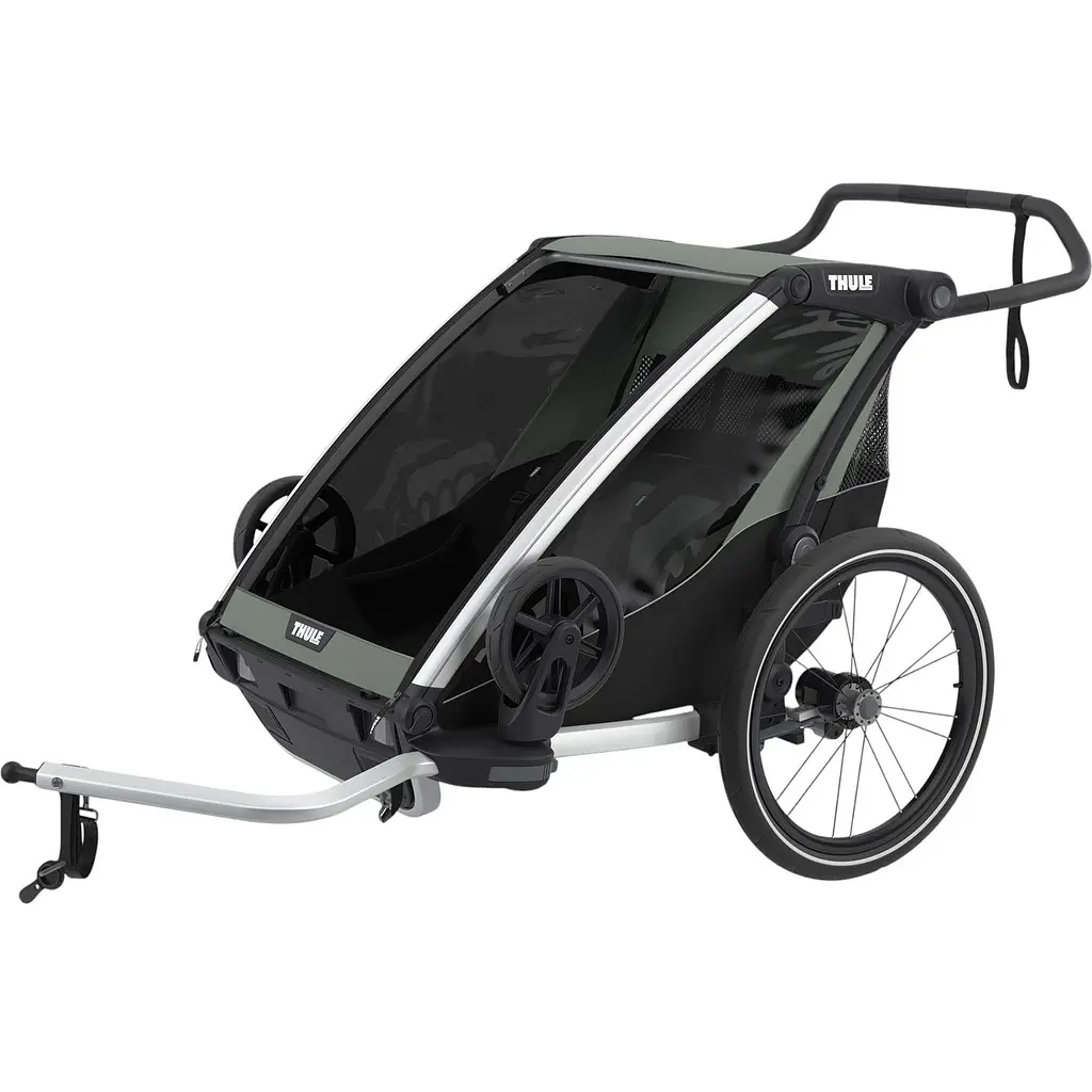 Дитяча коляска Thule Chariot Lite Double (Agave) (TH 10203022) - фото 4