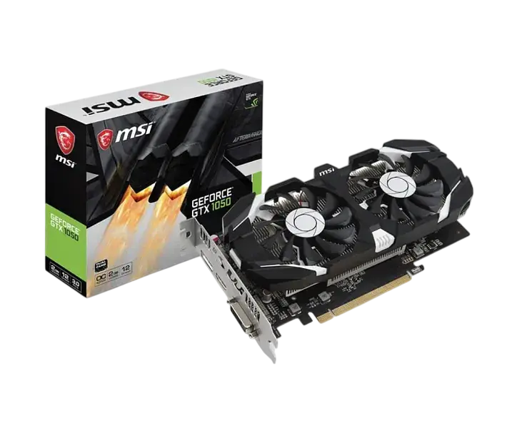Відеокарта GeForce GTX 1050 2GB MSI OCV1 (GTX 1050 2GT OCV1) Б/В - фото 4