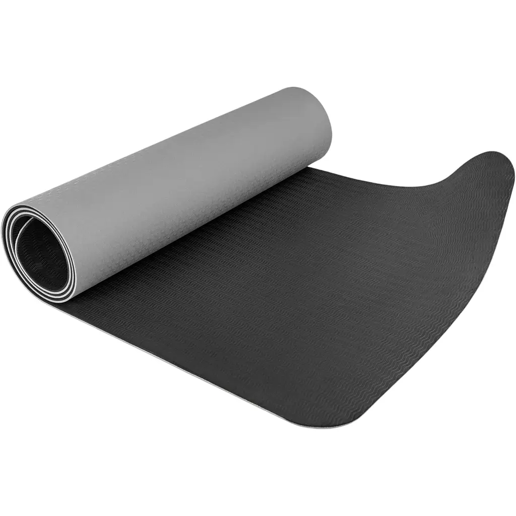 Коврик с отверстиями Hop-Sport TPE HS-T008GM 0.8 см серый - фото 2