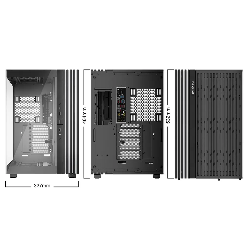 Корпус be quiet! Light Base 900 DX Black (BGW69) - фото 8