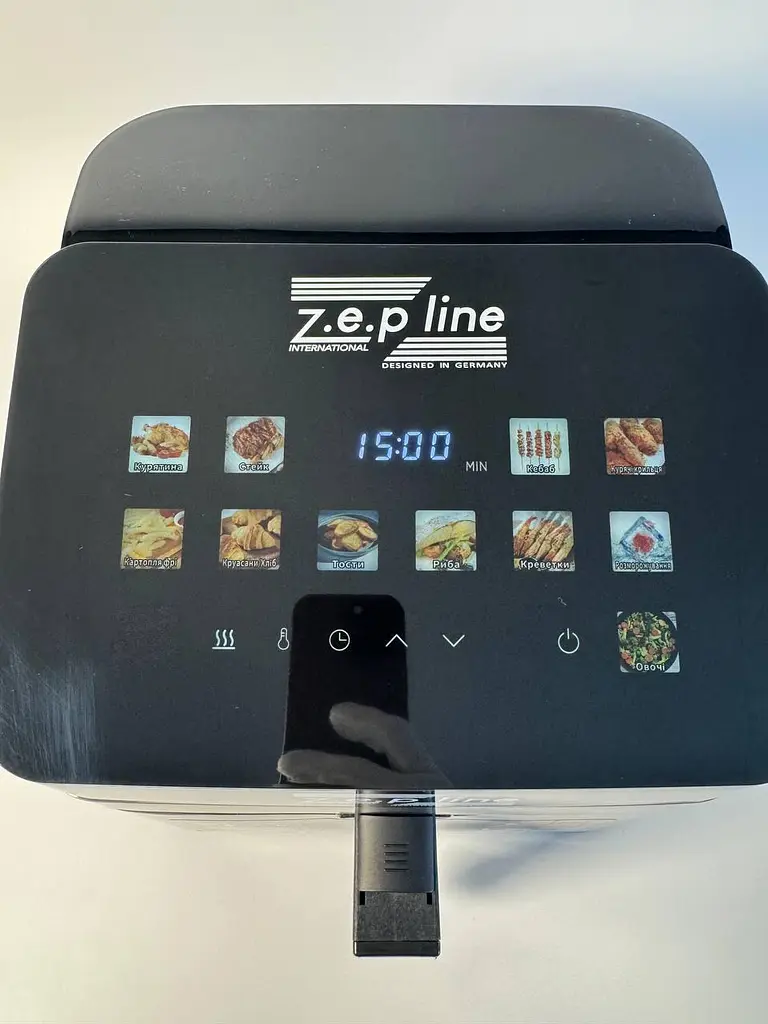 Мультифункціональна аерофритюрниця Zepline ZP-00344 на 13 л 4200Вт - фото 5