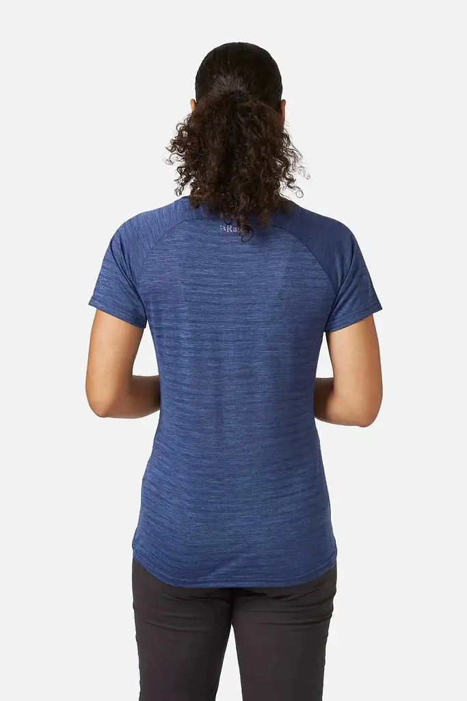 Женская футболка Rab Wisp Tee Womens 10 Голубой - фото 2