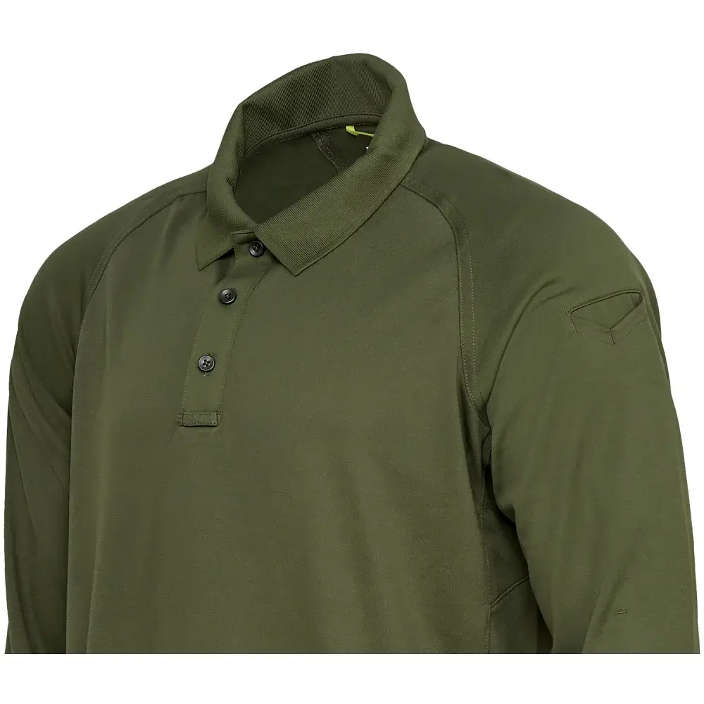 Сорочка поло First Tactical Performance Long Sleeve Polo XL Зелений - фото 3